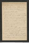 Nachlass Franz Steindachner, Brief von Gab. Trères an Franz Steindachner (21.11.1889), Inv.Nr. 549.06, Seite 1